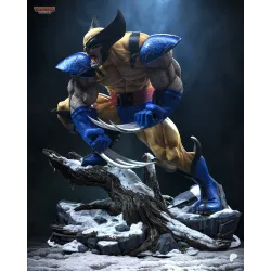Figurine Wolverine Serval résine à peindre | Tanuki