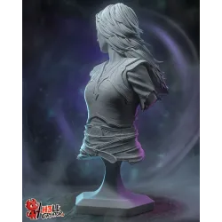 Figurine Faye Laufey God of War à Peindre en Résine