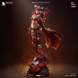 Alexstrasza, la Liée-de-vie, prête à protéger Azeroth. Splendide sculpture signée Bulkamancer.