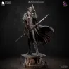 Le socle de la figurine à peindre s'avère riche en détails