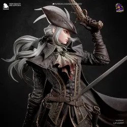 Profil de  Lady Maria de la Tour de l'Horloge Astrale, du jeu Bloodborne.