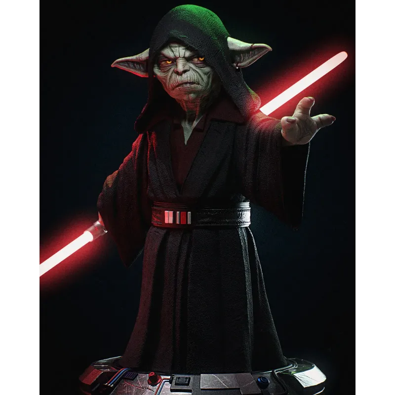 Darth Yoda -  Seigneur Sith, figurine à peindre