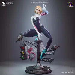 Figurine Spider-Gwen en Résine à Peindre 1/8 (Studio Bulkamancer)