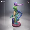 Dimensions et éclaté des pièces de la figurine Spider-Gwen 234mm.