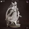 La précision du sculpt 3D d'Alex Gray sur les drapés et les parchemins magiques est incroyable.