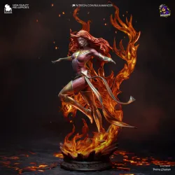 Figurine Dark Phoenix en Résine à Peindre | Bulkamancer