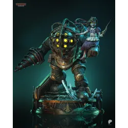 Figurine Big Daddy BioShock  imprimée 3D à Peindre | Tanuki Figures