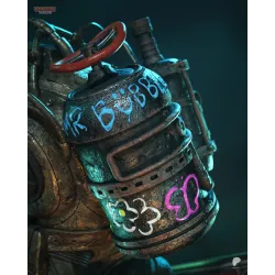 Figurine Big Daddy BioShock  imprimée 3D à Peindre | Tanuki Figures