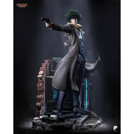 Figurine à peindre Spike Spiegel en pleine action.