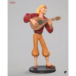 Figurine peinte de Miguel de La Route d'Eldorado avec sa mandoline,