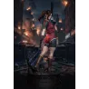 Poste de combat à Raccoon City — Rendu 3D haute fidélité du kit de Claire Redfield.