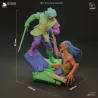 Garage Kit Résine Chasseur de Monstres & Strige | Figurine 3D