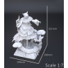 Dimensions de la figurine